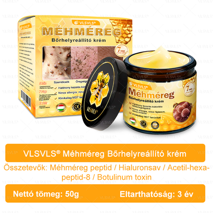 🔥Magyarországon készült és innen szállítjuk ✨ VLSVLS® Méhméreg Bőrhelyreállító Krém 🔥 UTOLSÓ NAP – 80% KEDVEZMÉNY