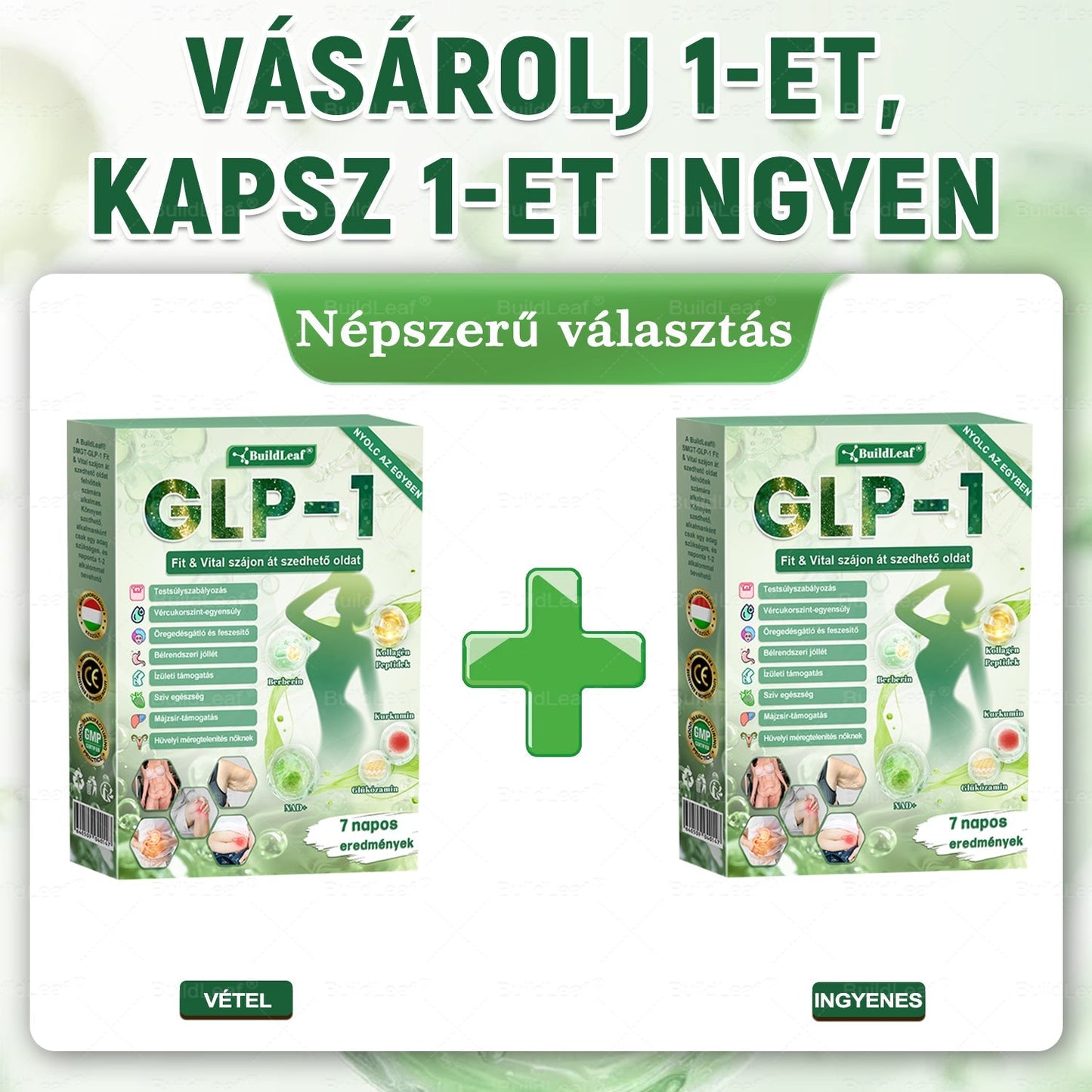 𝑩𝒖𝒊𝒍𝒅𝑳𝒆𝒂𝒇® 🎁 Már csak 5 doboz maradt! További 50% kedvezményt kínálunk! Hozd magad formába és egészségessé. Ha most lemaradsz, csak jövőre lesz másik lehetőséged✅